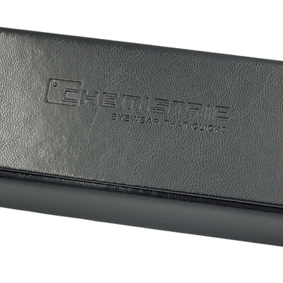 Combo case for clip and prescription glasses