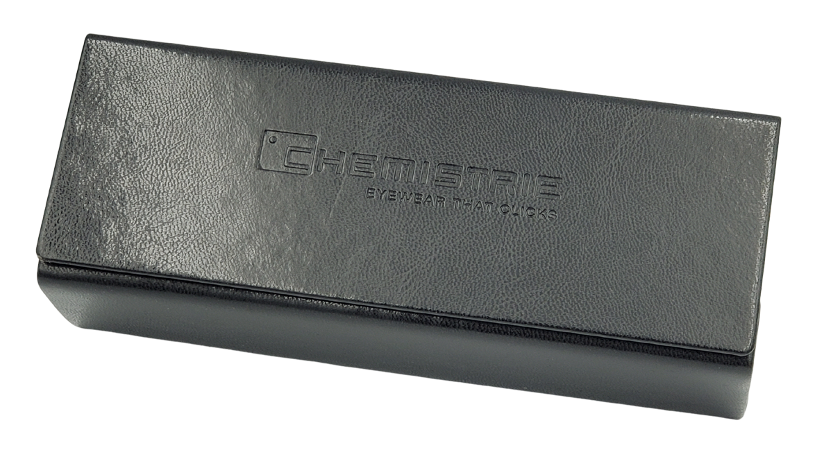 Combo case for clip and prescription glasses