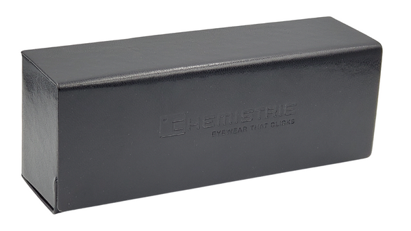 Combo case for clip and prescription glasses